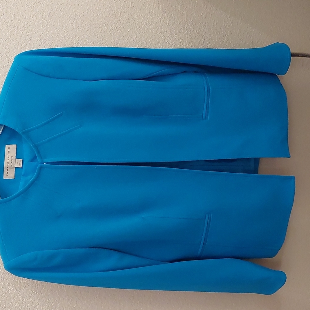 Tahari Vibrant Blue Blazer
